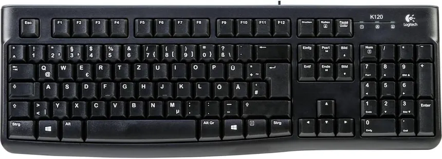Logitech K120 Noir - vue 4