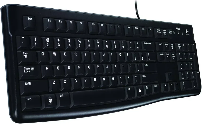Logitech K120 Noir - vue 2