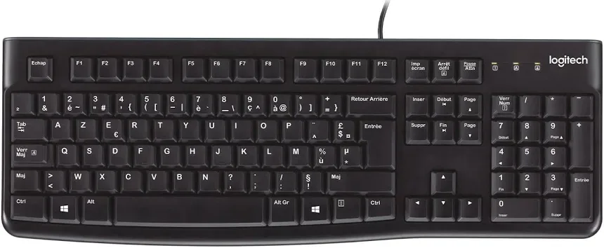 Logitech K120 Noir - vue 1