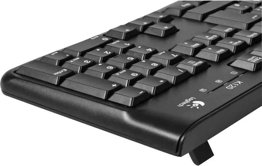 Logitech K120 Noir - vue 3