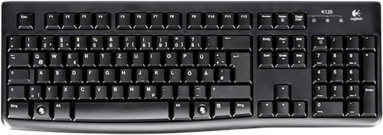 Logitech K120 Noir - vue 1
