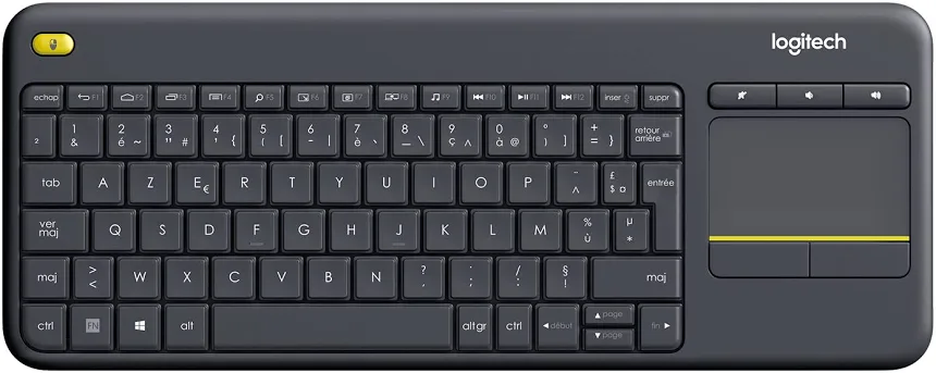 Logitech K400 Plus Noir - vue 1