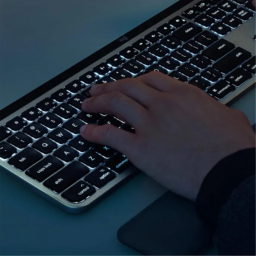 Logitech MX Keys S Gris - vue 5