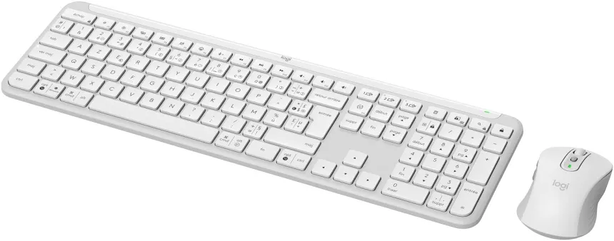 Logitech Signature Slim Combo MK950 Blanc - vue 1