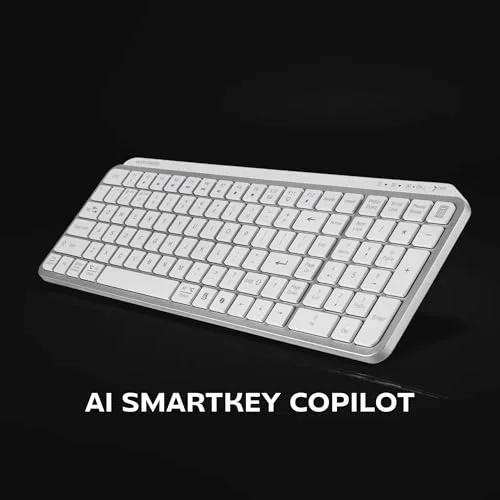Mars Gaming MK-SILENKEYS Blanc Sans fil Full-Format - vue 3