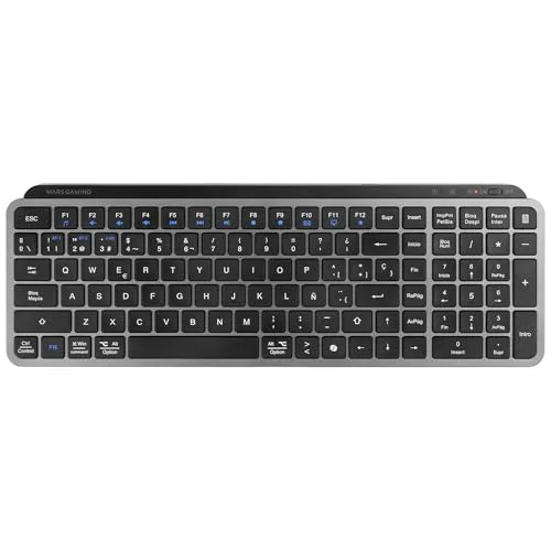 Mars Gaming MK-SILENKEYS clavier espagnol noir