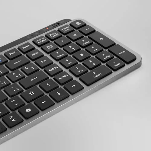 Mars Gaming MK-SILENKEYS clavier sans fil AZERTY noir - vue 6