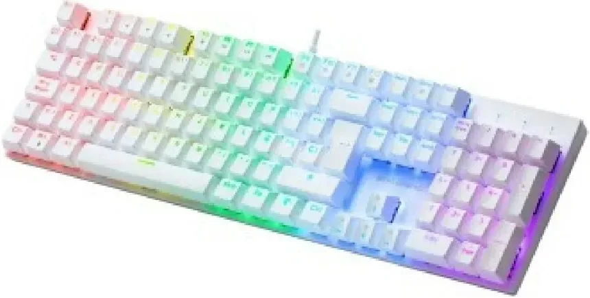 Mars Gaming MK422 Blanc Switch Rouge - vue 5