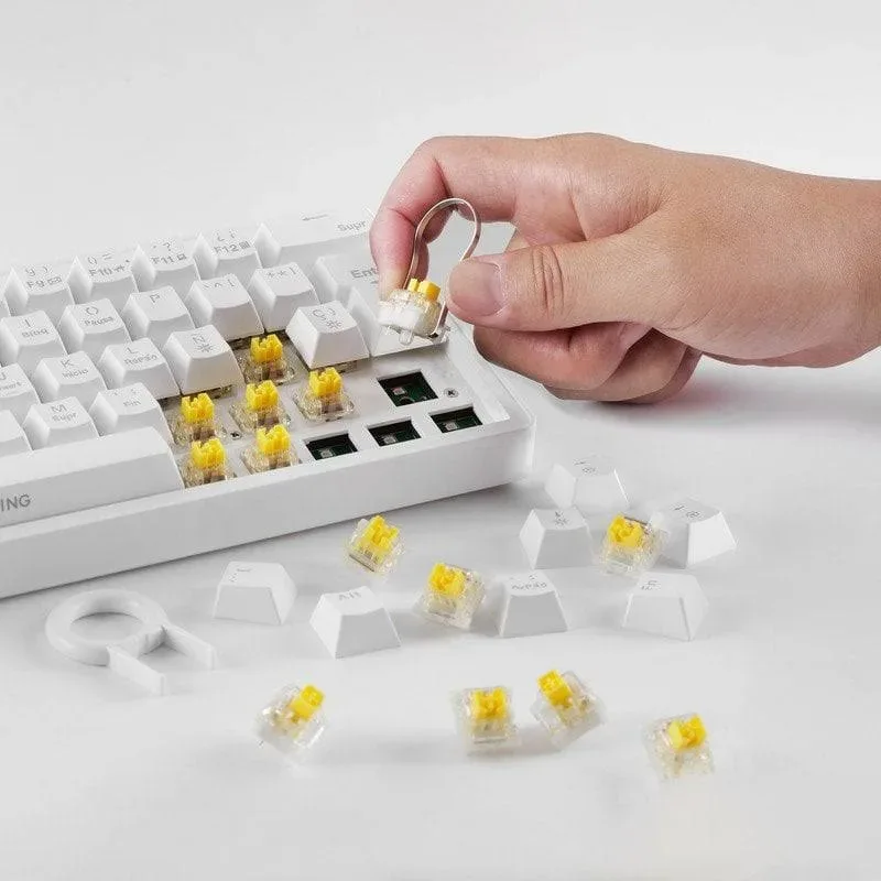 Mars Gaming MKMINIPRO 60% Switch Marron Blanc - vue 5