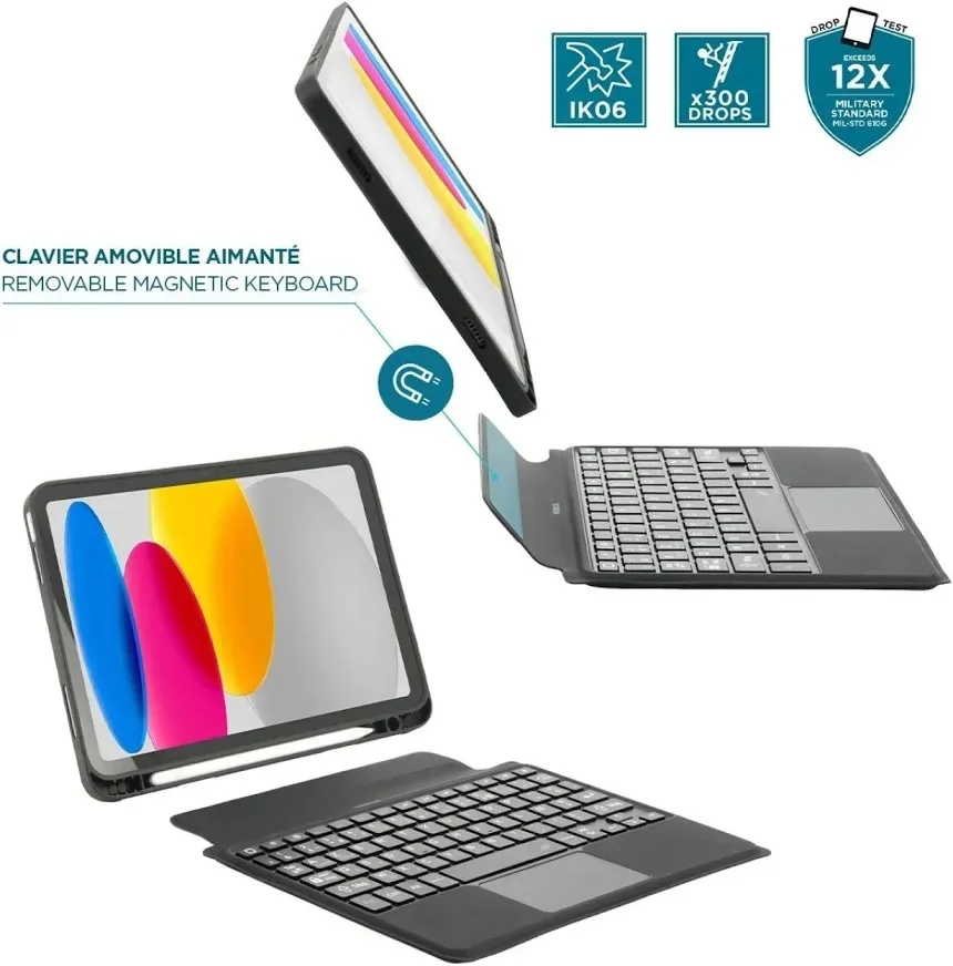 Mobilis Folio C2 Noir - vue 2