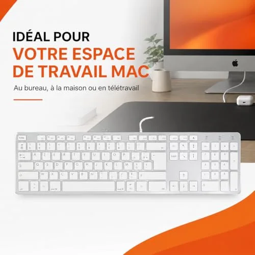Mobility Lab Design Touch ML300368 AZERTY Mac Filaire - vue 7