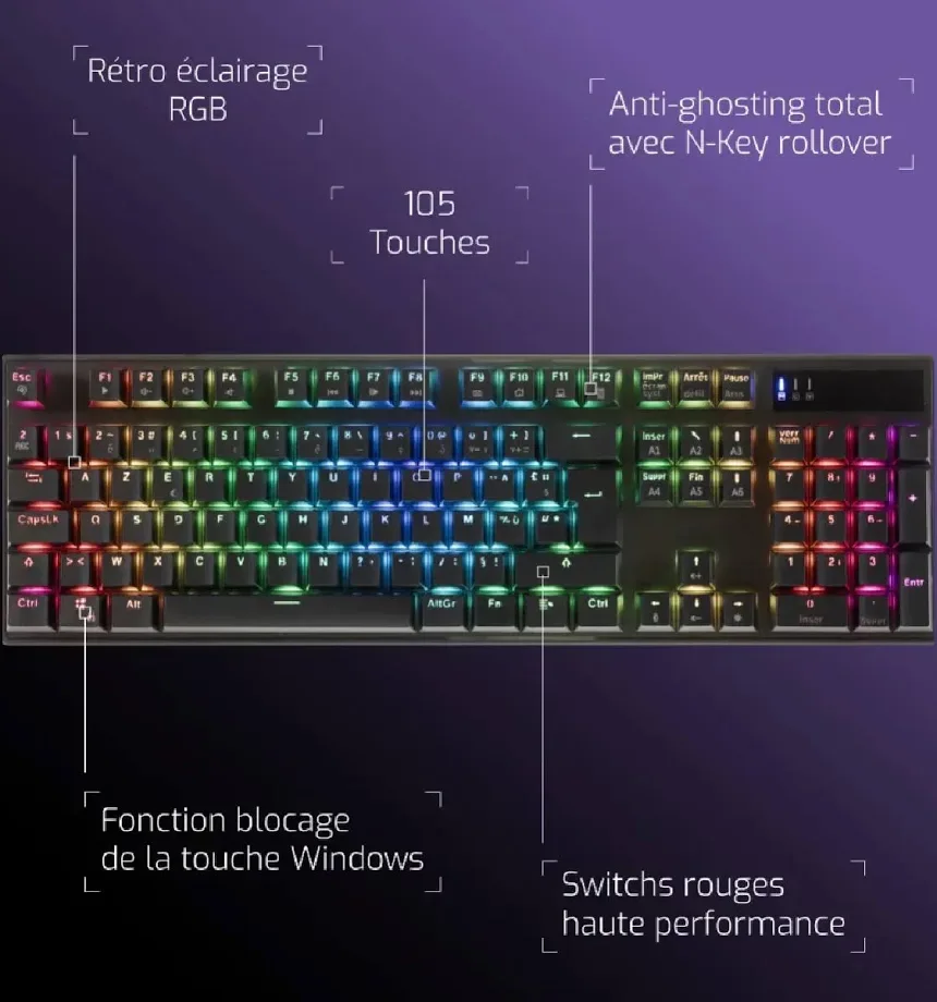 Onlan CA-240 Noir - vue 3