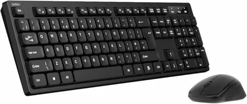 Belkin BBZ010FR Combo clavier-souris sans fil AZERTY