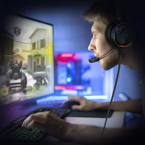 Spirit of Gamer PRO-MK5 Pack Gaming Clavier Semi-méca RGB + Souris 6400 DPI - vue 4