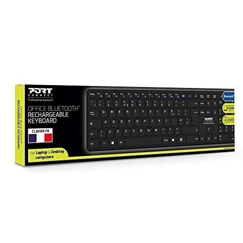PORT Connect OFFICE PRO Clavier sans fil Bluetooth 5.2 AZERTY - vue 6