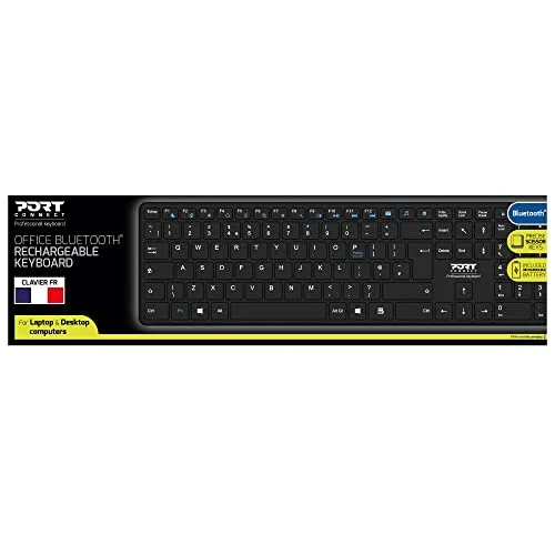 PORT Connect OFFICE PRO Clavier sans fil Bluetooth 5.2 AZERTY - vue 7