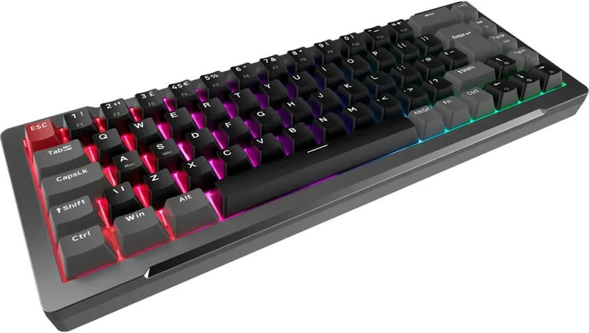 Raijintek MGA-68 RGB clavier gaming - vue 2