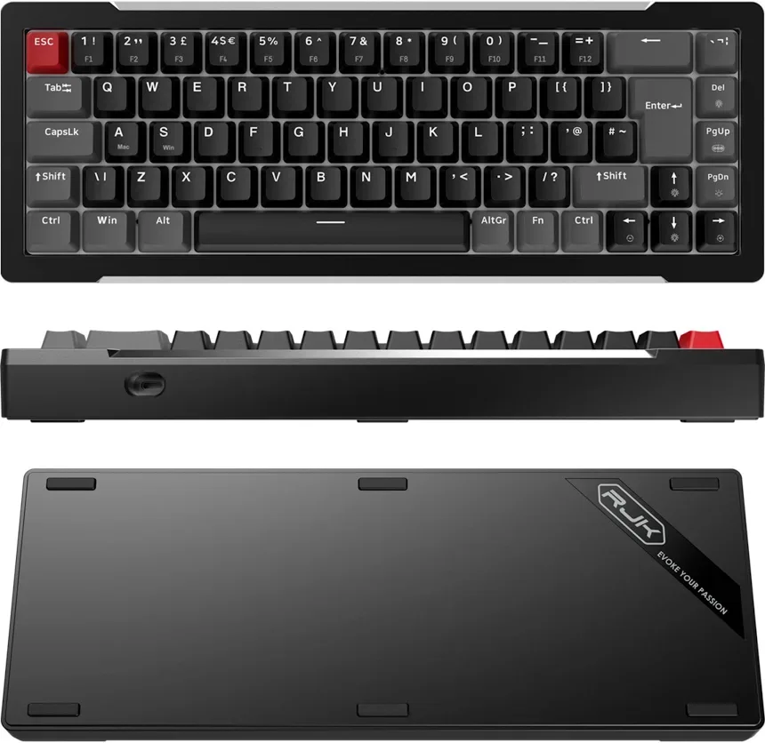 Raijintek MGA-68 RGB clavier gaming - vue 5
