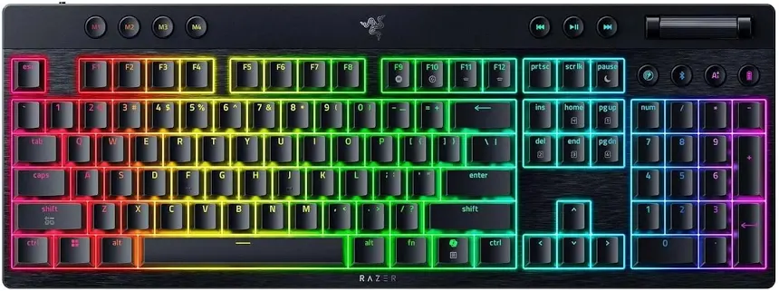 Razer BlackWidow V4 Low-Profile TKL HyperSpeed RGB - vue 2