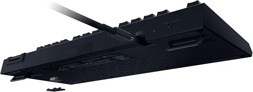 Razer BlackWidow V4 Tenkeyless HyperSpeed Noir - vue 2