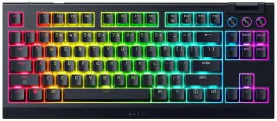 Razer BlackWidow V4 Tenkeyless HyperSpeed Noir - vue 5