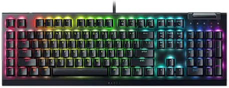 Razer BlackWidow V4 X Razer Green Noir - vue 1