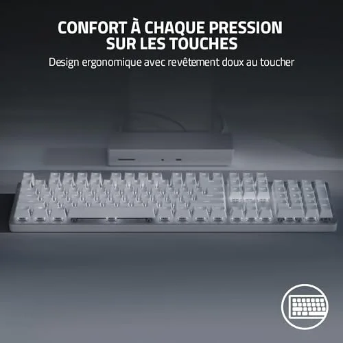Razer Pro Type Ultra clavier mécanique sans fil AZERTY - vue 3