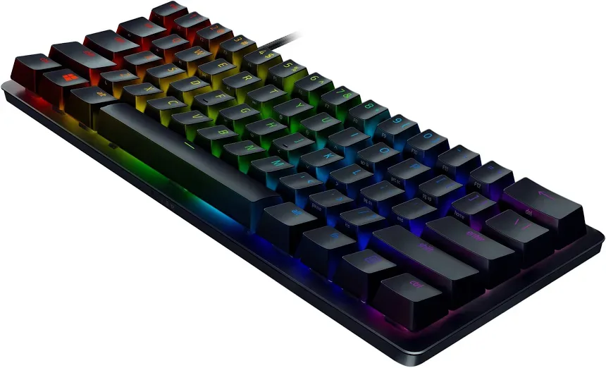 Razer Huntsman Mini Noir - vue 3