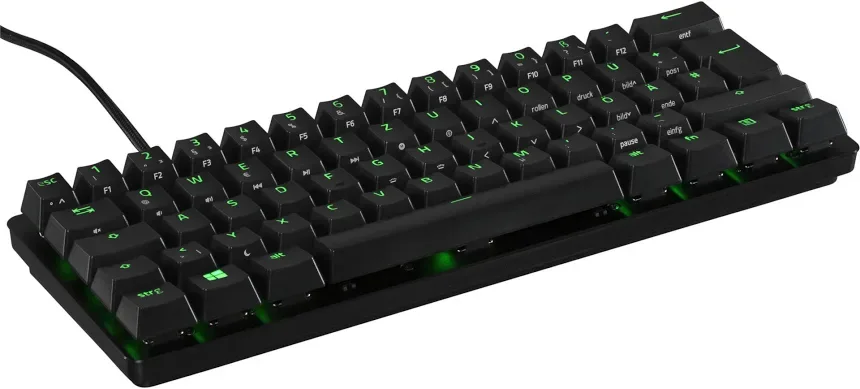 Razer Huntsman Mini Switch optique sonore Violet RGB - vue 4