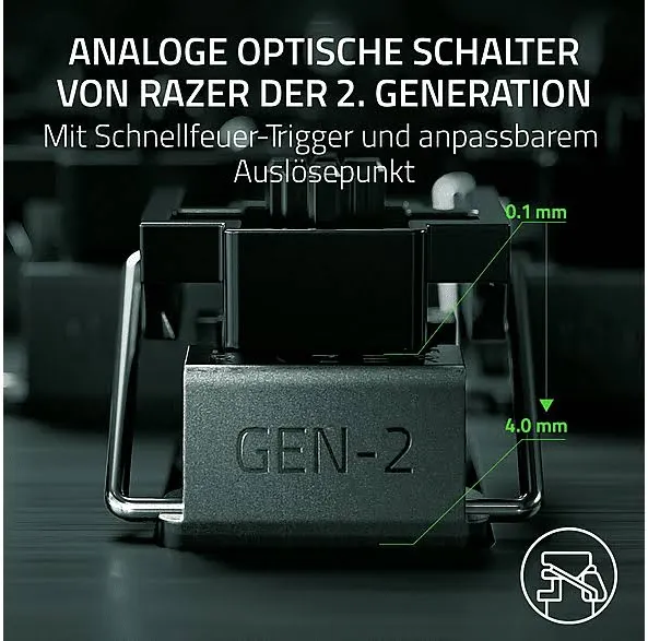 Razer Huntsman V3 Pro Mini RGB - vue 3