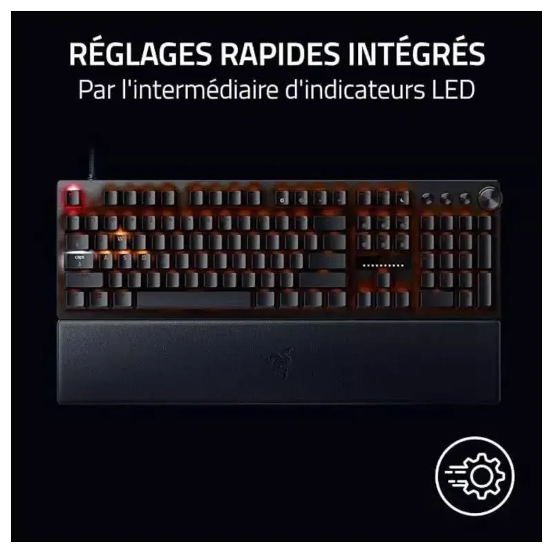 Razer Huntsman V3 Pro Noir - vue 5