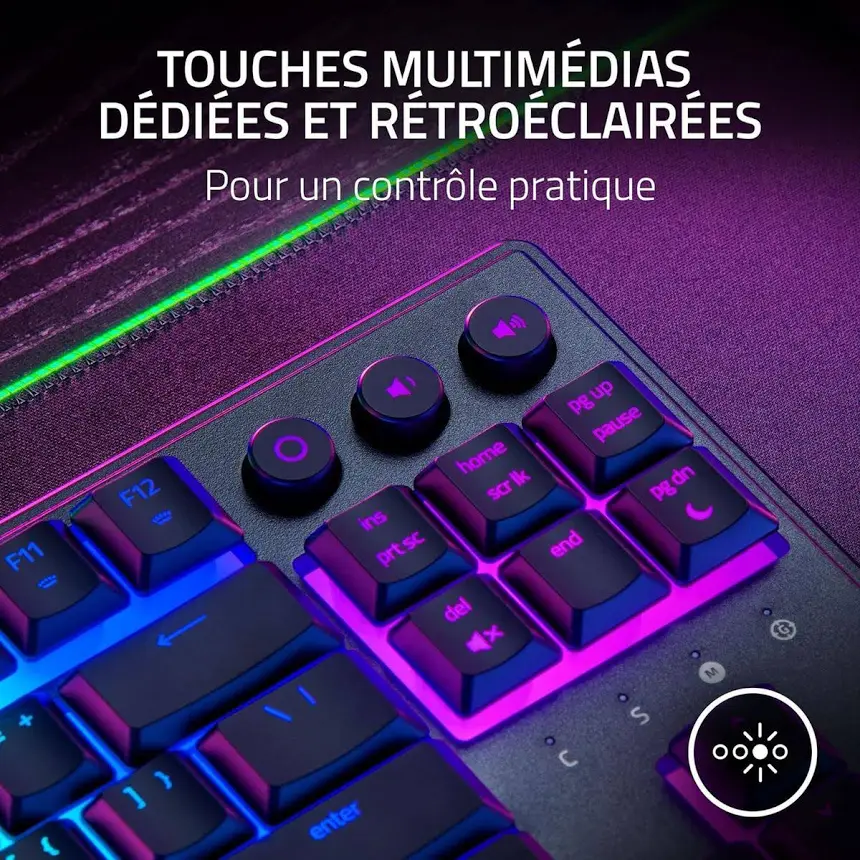 Razer Ornata V3 TKL Noir - vue 5