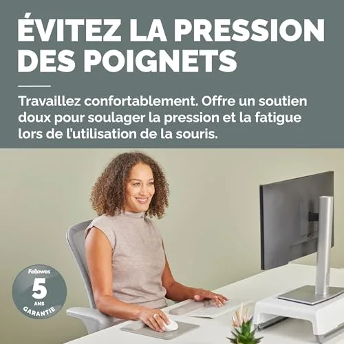 Fellowes Breyta Repose-poignet TKL compact Sable - vue 2