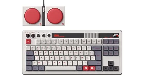 8BitDo Retro Mechanical Keyboard N Edition TKL AZERTY