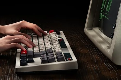 8BitDo Retro Mechanical Keyboard N Edition TKL AZERTY - vue 3