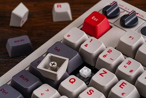 8BitDo Retro Mechanical Keyboard N Edition TKL AZERTY - vue 5