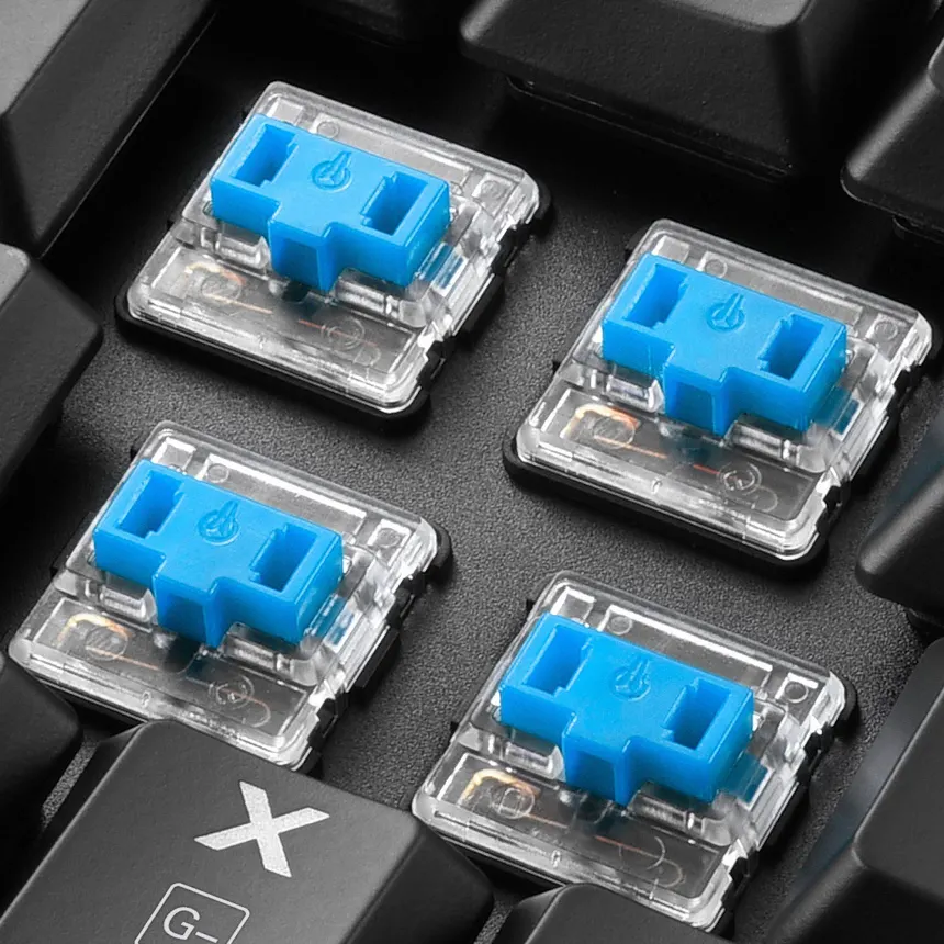 Sharkoon PureWriter RGB Bleu - vue 3