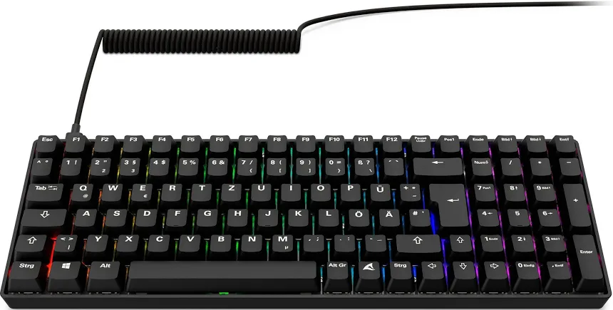 Sharkoon ROCCAT Skiller SGK50 S2 PBT RGB - vue 3