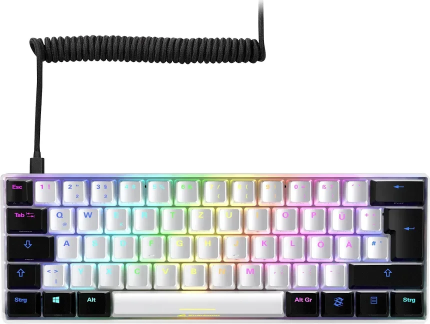 Sharkoon SGK50 S4 Blanc - vue 3