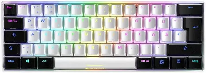 Sharkoon SGK50 S4 Blanc - vue 1