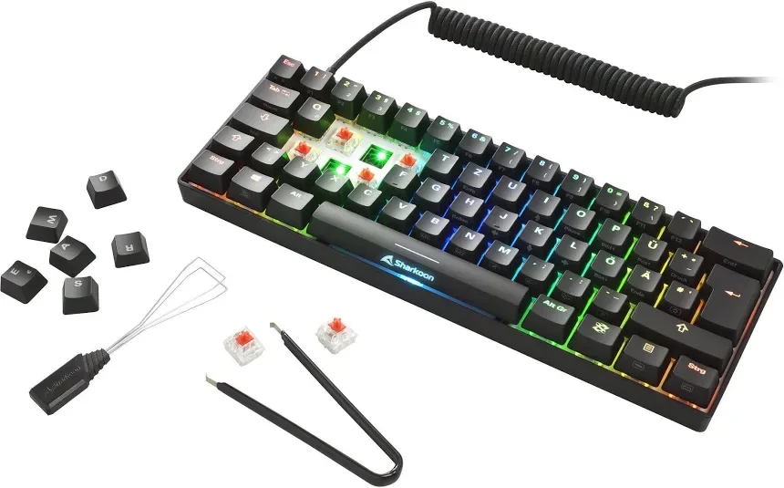 Sharkoon SGK50 S4 Noir - vue 5