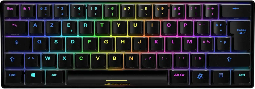 Sharkoon SGK50 S4 Noir - vue 2