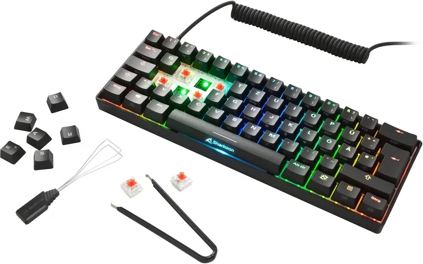 Sharkoon SGK50 S4 Noir - vue 5