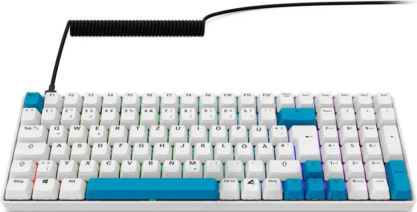 Sharkoon SKILLER SGK50 S2 PBT RGB - vue 3