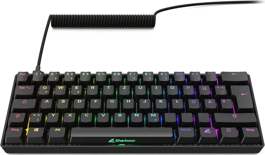 Sharkoon SKILLER SGK50 S4 Gen2 RGB - vue 3