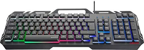Speedlink Clavier Gaming Metal ORIOS RGB - vue 3