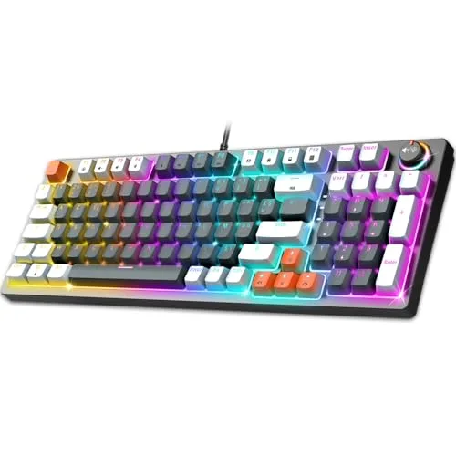 Spirit of Gamer XPERT-K350 Grey Mécanique Hot-Swap RGB