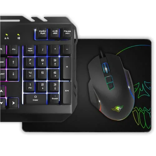 Spirit of Gamer PRO-MKH5 Pack Gaming 4 en 1 RGB AZERTY - vue 3