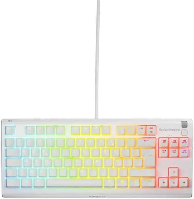 SteelSeries Apex 3 TKL Blanc - vue 2