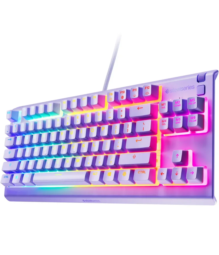 SteelSeries Apex 3 TKL Lavande - vue 1